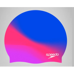 Speedo Swimming Junior Multi Colour Silicone Cap - Dark Blue